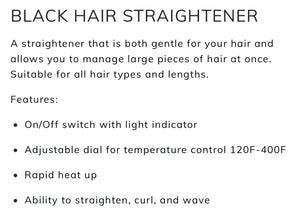 Black Hair Straightener