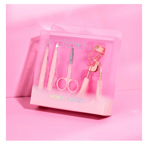 Brow & Lash Set -Pink