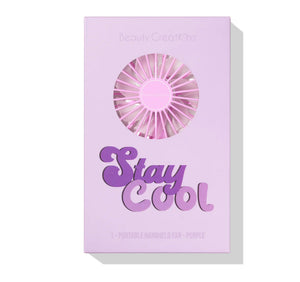Stay Cool Handheld Fan -Purple