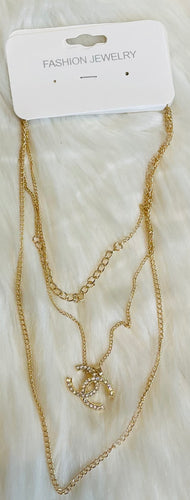 CC Gold Necklace