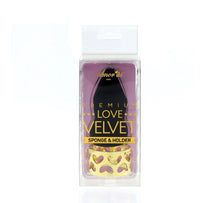 Load image into Gallery viewer, Love Velvet Sponge &amp; Holder