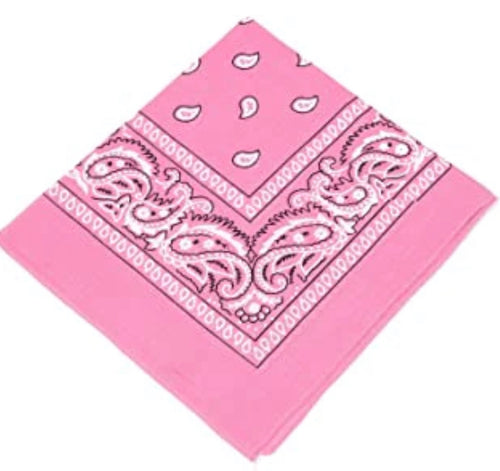 Light Pink Bandana